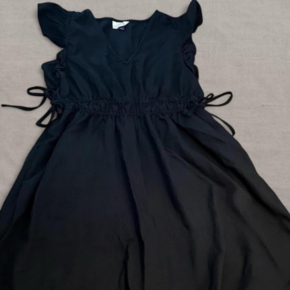 Universal Thread Black Ruffle Dress - Picture 2 of 3